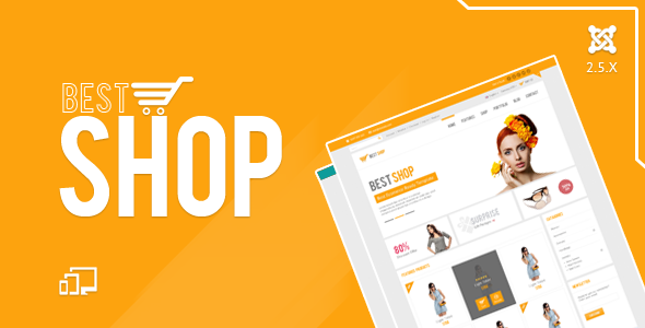 BestShop 购物商城 Joomla模板主题