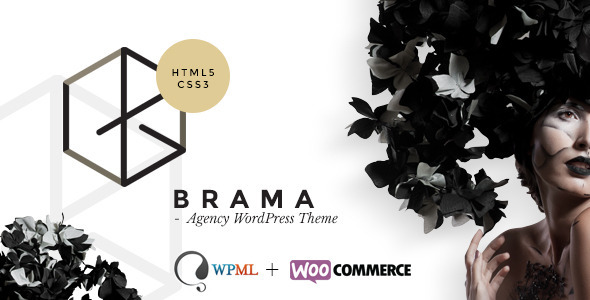  Brama - WordPress theme of senior creative organization exhibition website