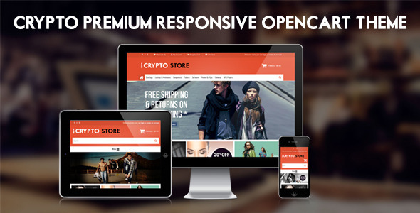 Crypto Opencart主题