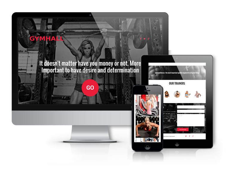 GymHall 健身运动 JOOMLA模板[v1.0]