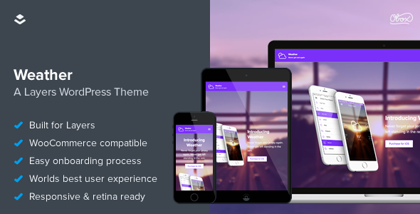 Weather-Layers-Application-One-Page-Theme
