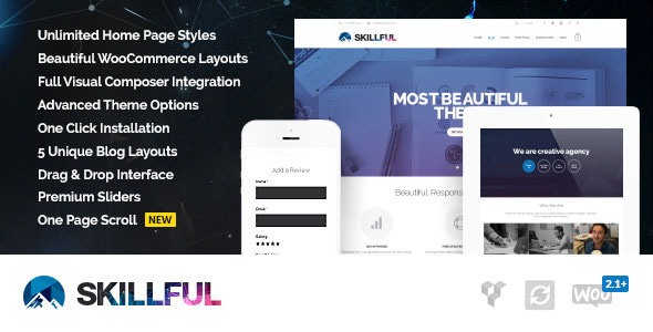 Skillful v2.4.3.1 - Responsive Multi-Purpose Theme