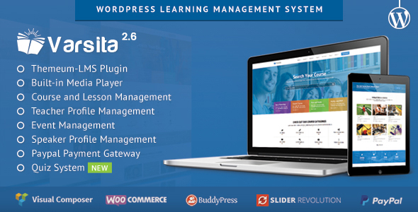  Varsita v2.7 - WordPress Learning Management System