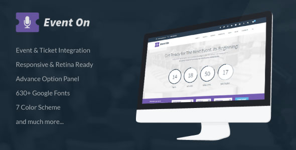  Event On Event Event WordPress Theme v3.4