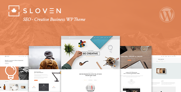 Sloven SEO 创意商务 WordPress主题 v1.5
