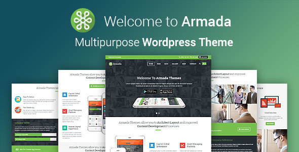  ARMADA - Chinese theme of multi-purpose enterprise brand WordPress