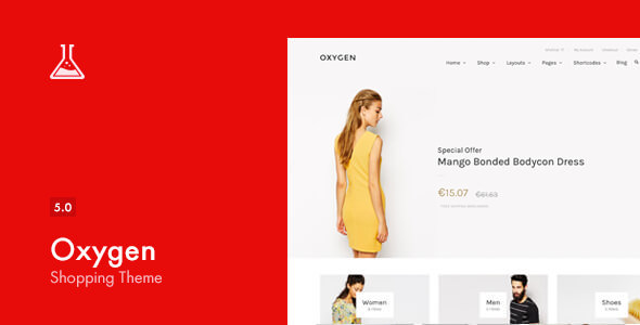 Oxygen - WooCommerce WordPress Theme