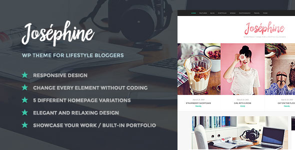 Josephine 博客 WordPress主题 v1.1.2