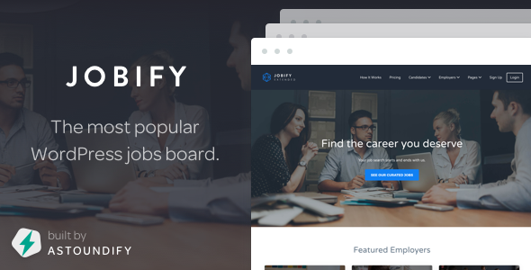 Jobify - WordPress Job Board Theme