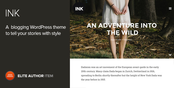  Ink Blog WordPress Theme v2.0.2