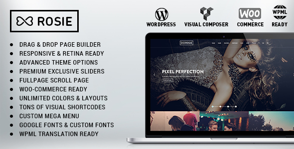  ROSIE Multipurpose WordPress Theme v3.4