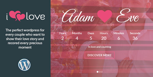  Ilove Wedding Event Wordpress Theme v4.0