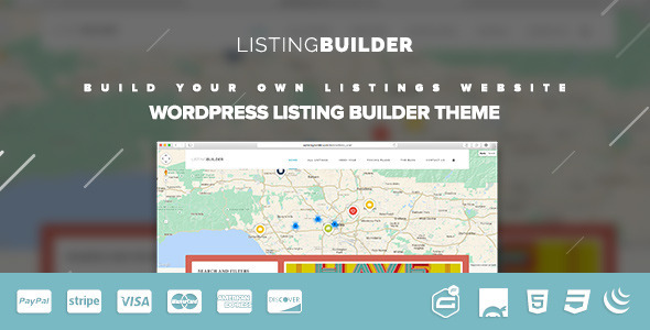 ListingBuilder 商家目录 WordPress主题 v1.0.1