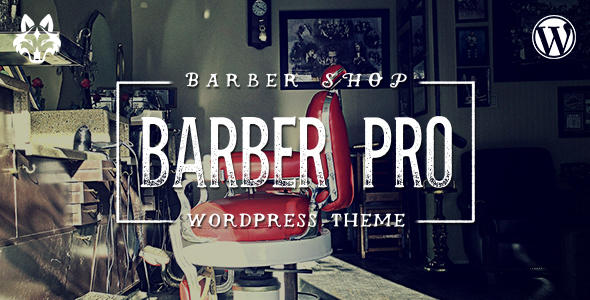 Barber Pro专业理发店美容沙龙WordPress主题