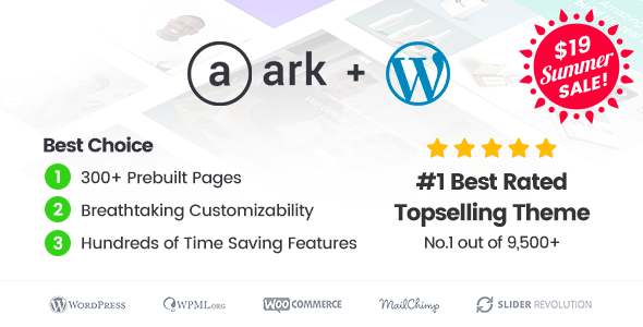 The Ark - Multi-Purpose WordPress Theme