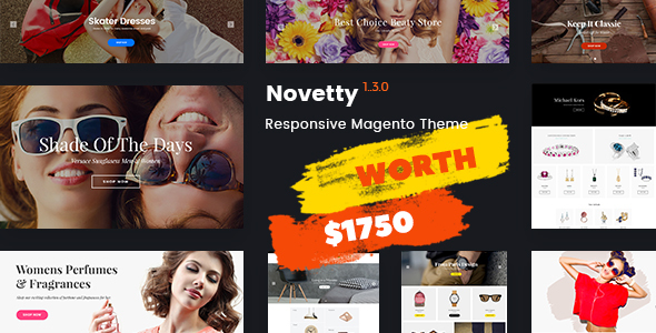 Novetty v1.3.3 - 快速可定制Magento 2主题