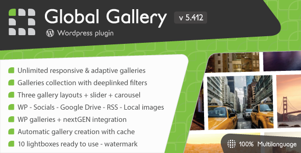  Global Gallery - Wordpress Responsive Gallery