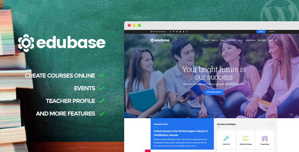 Edubase - 教育培训学校WordPress主题