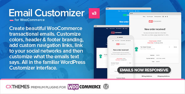  WooCommerce v3.12 Custom Email