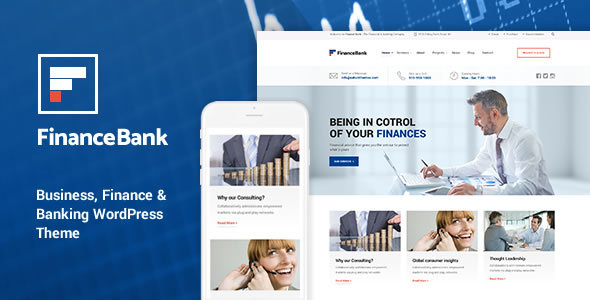 FinanceBank v1.7 - 金融银行WordPress主题