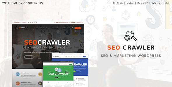  SEO Crawler - Digital Marketing SEO Business WordPress Theme