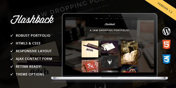  Flashback v2.0.0 - WordPress theme
