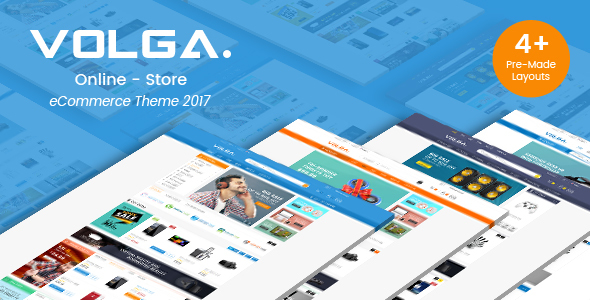 Volga v1.0 - 响应式大型商店Opencart 2.3 & 3.x 主题