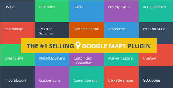 Advanced Google Maps Plugin for Wordpress