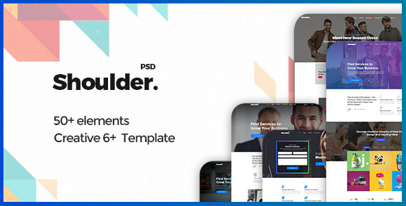 Shoulder v1.0 - 多用途金融咨询PSD模板