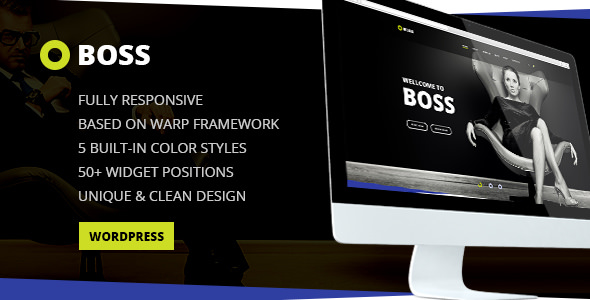  Boss v3.0.3 - WordPress Theme of Modern Institutional Business