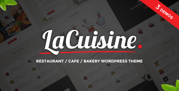 LaCuisine v2.5 - 餐饮美食WordPress主题