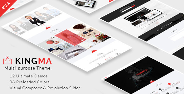 KingMa v1.4.0 -多用途企业商务WordPress主题