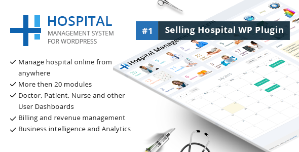  Hospital Management System for Wordpress