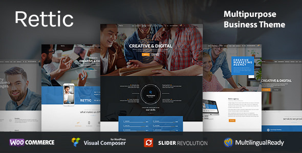 Rettic v1.0.1 - 企业商务WordPress主题