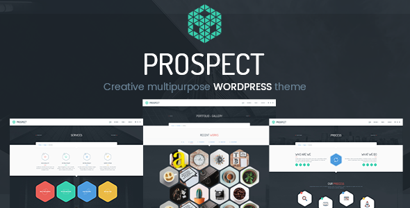 Prospect - 创意多用途网站模板WordPress主题