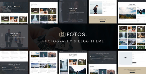  Fotos - Responsive Photo Album WordPress Theme