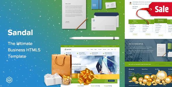 Sandal - 终极多用途HTML5模板