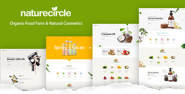 NatureCircle v1.0 - 有机食品PrestaShop主题