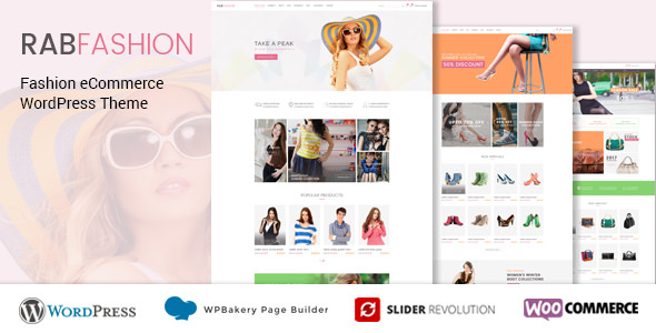  RAB - Fashion Store Template WordPress Theme