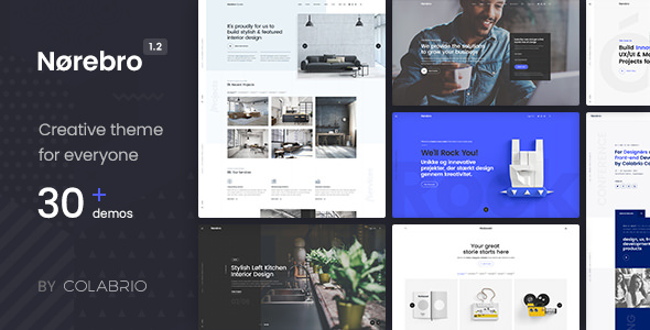  Norebro - Creative Multipurpose WordPress Theme