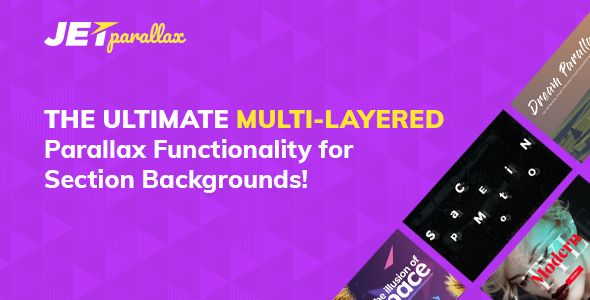 JetParallax - Elementor 页面构建器