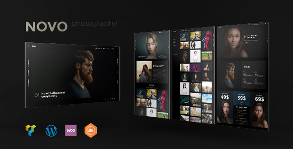  Novo - Photography WordPress Theme