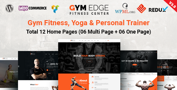 Gym Edge - Gym Fitness WordPress Theme