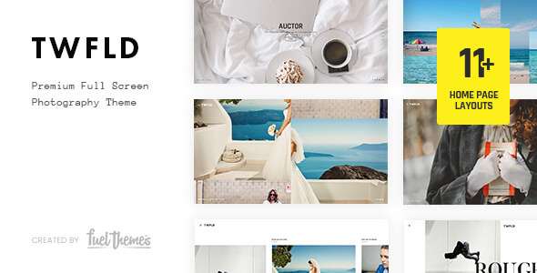  TwoFold v3.1.8.1 - Full screen photography WordPress theme