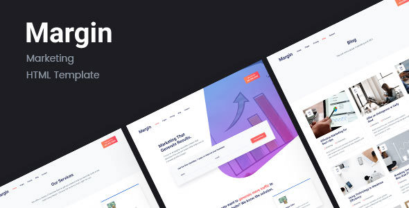 Margin v1.0.1 - 营销推广HTML模板