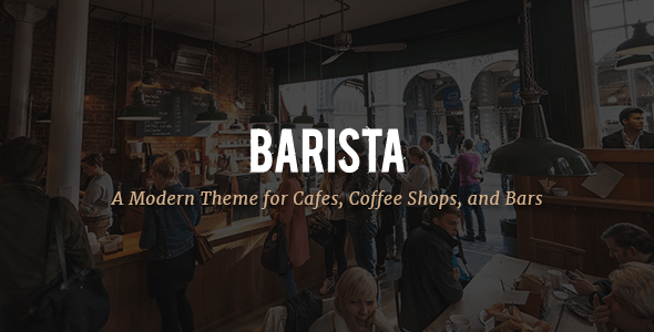  Barista v1.3 - Cafe Bar WordPress Theme