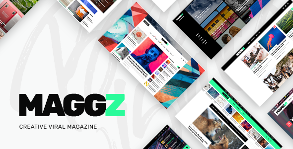  Maggz - Creative Magazine Blog WordPress Theme