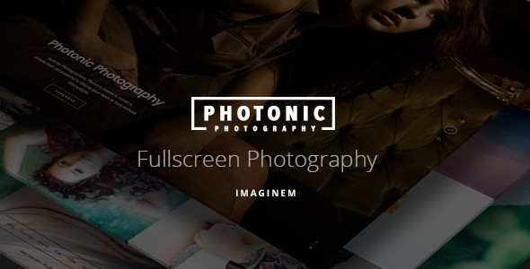  Photo - Full screen photo album product display website WordPress Chinese theme