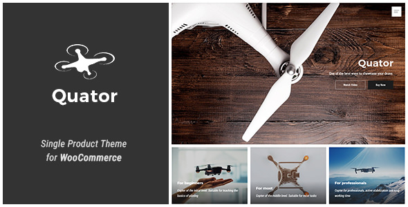  Quator - Creative piece WordPress theme