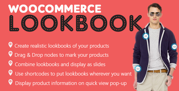 WooCommerce LookBook - 产品搭配销售WordPress插件